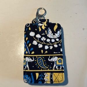 Vera Bradley Cotton Cell Phone Case/Keychain